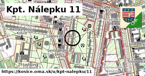 Kpt. Nálepku 11, Košice