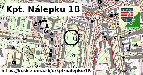 Kpt. Nálepku 1B, Košice