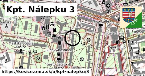 Kpt. Nálepku 3, Košice