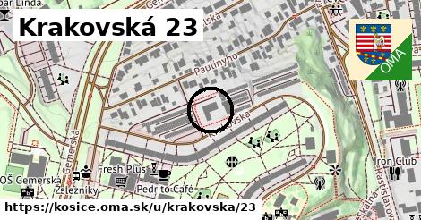 Krakovská 23, Košice