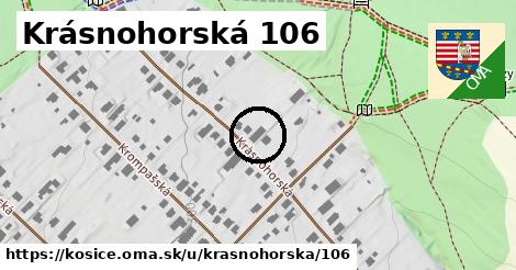 Krásnohorská 106, Košice