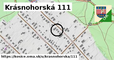 Krásnohorská 111, Košice