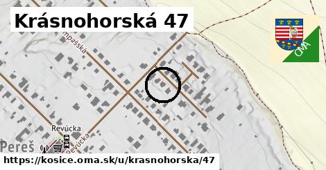 Krásnohorská 47, Košice