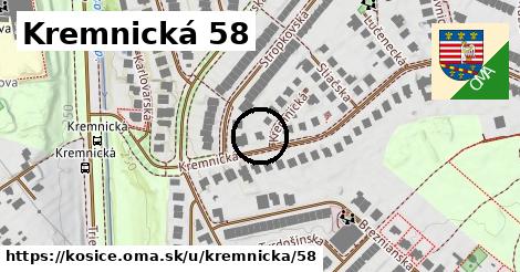 Kremnická 58, Košice