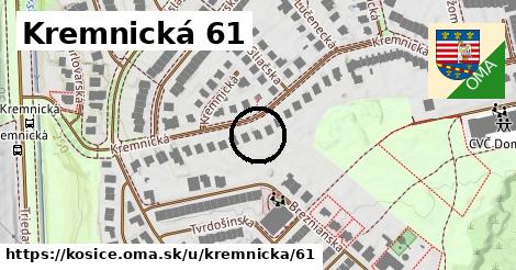 Kremnická 61, Košice