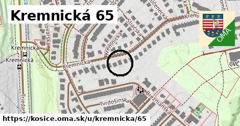 Kremnická 65, Košice