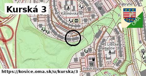 Kurská 3, Košice