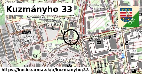 Kuzmányho 33, Košice