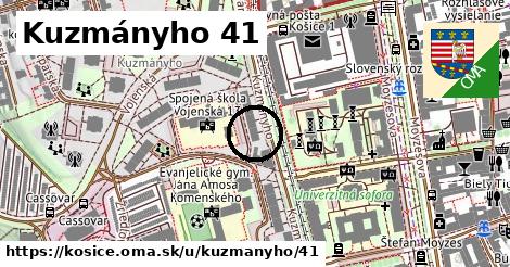 Kuzmányho 41, Košice