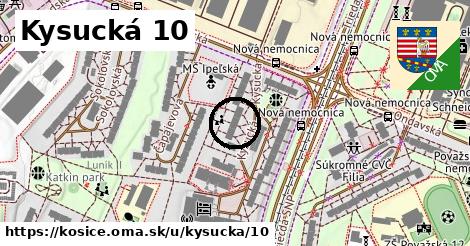 Kysucká 10, Košice