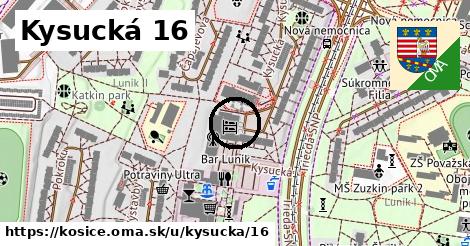 Kysucká 16, Košice