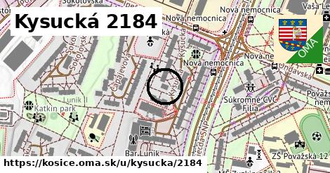 Kysucká 2184, Košice