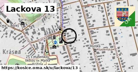 Lackova 13, Košice