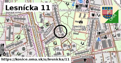Lesnícka 11, Košice