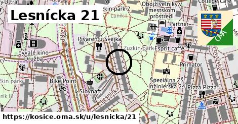 Lesnícka 21, Košice