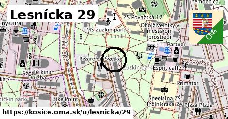 Lesnícka 29, Košice