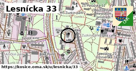 Lesnícka 33, Košice