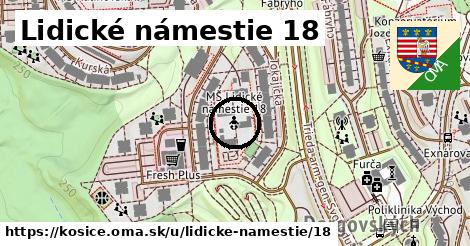 Lidické námestie 18, Košice