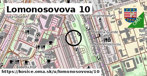Lomonosovova 10, Košice
