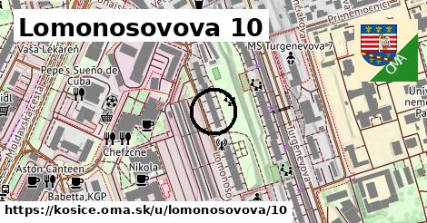 Lomonosovova 10, Košice