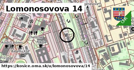 Lomonosovova 14, Košice