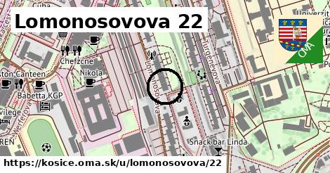 Lomonosovova 22, Košice