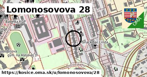 Lomonosovova 28, Košice