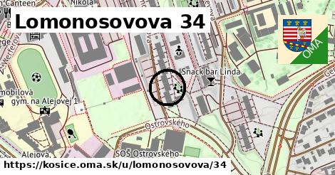 Lomonosovova 34, Košice