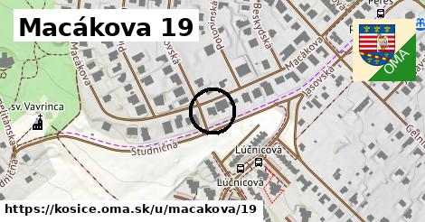 Macákova 19, Košice