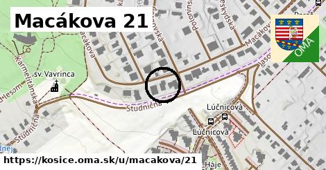 Macákova 21, Košice