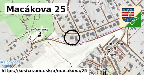 Macákova 25, Košice