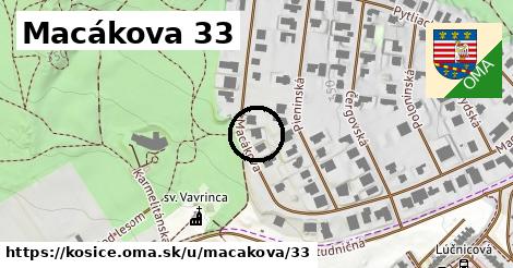 Macákova 33, Košice