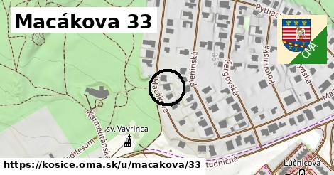 Macákova 33, Košice