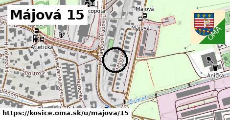 Májová 15, Košice