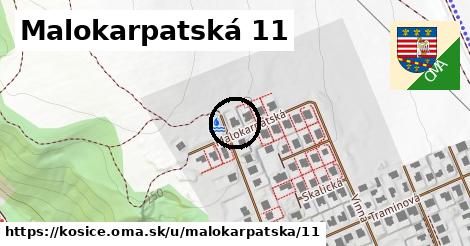 Malokarpatská 11, Košice