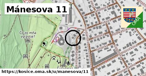 Mánesova 11, Košice