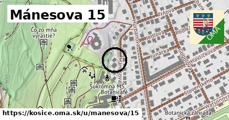 Mánesova 15, Košice