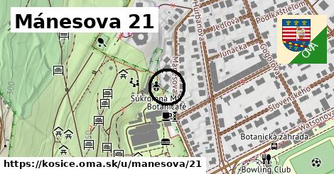 Mánesova 21, Košice