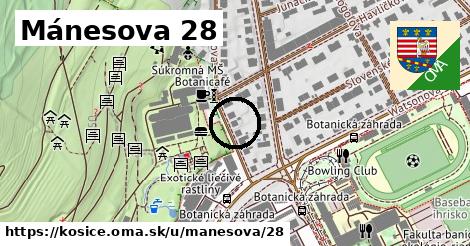 Mánesova 28, Košice