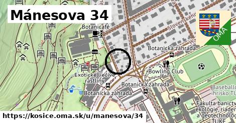 Mánesova 34, Košice