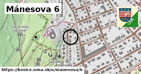 Mánesova 6, Košice