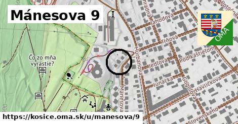 Mánesova 9, Košice