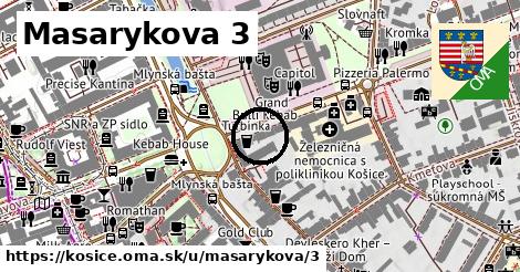 Masarykova 3, Košice