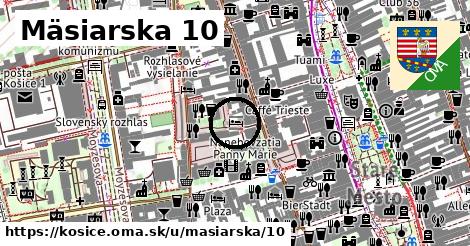 Mäsiarska 10, Košice