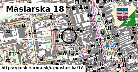 Mäsiarska 18, Košice