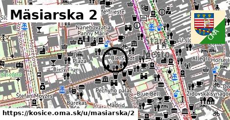 Mäsiarska 2, Košice