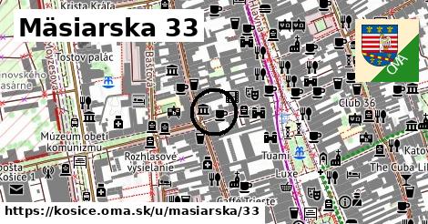 Mäsiarska 33, Košice