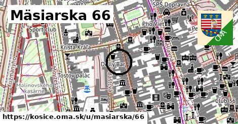 Mäsiarska 66, Košice