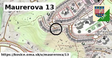 Maurerova 13, Košice