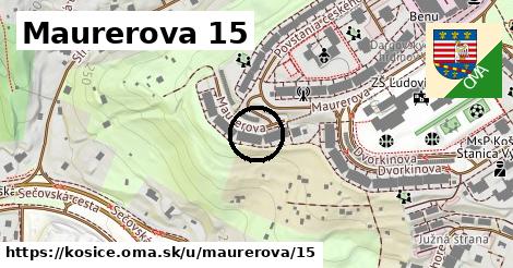 Maurerova 15, Košice